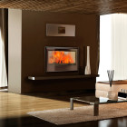 Recuperador de Calor a Lenha F-900 Ventilado com Vidro Serigrafado - Ferlux